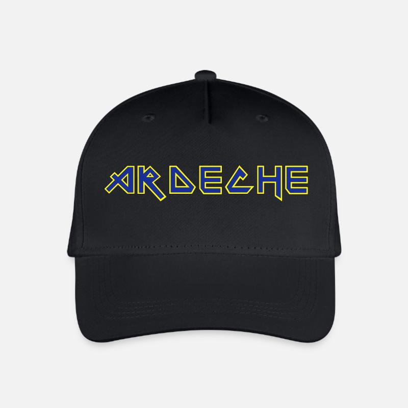 ardèche 3 couleurs - Casquette de baseball bio Enfant - noir