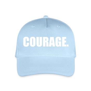 Courage - Organic Kids’ Baseball Cap - light blue - Front
