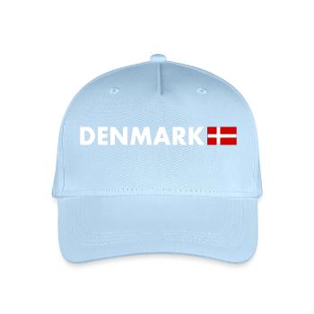 Denmark - Organic Kids’ Baseball Cap - light blue - Front