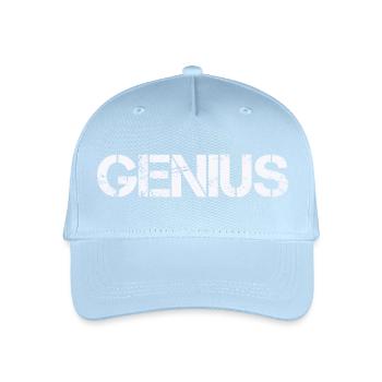 GENIUS - Organic Kids’ Baseball Cap - light blue - Front