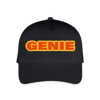 GENIUS - Organic Kids’ Baseball Cap - black - Front
