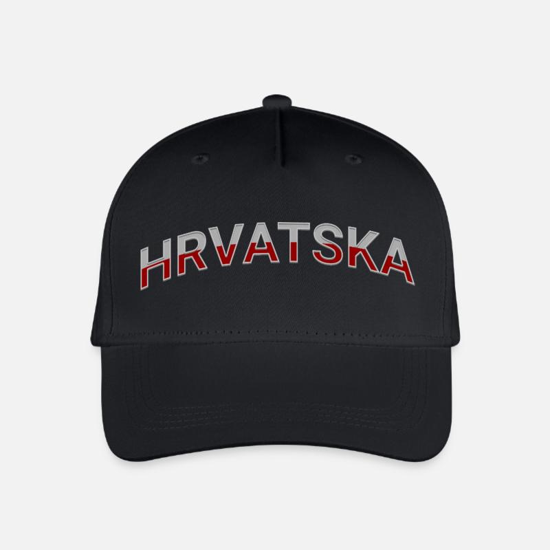 HRVATSKA - Kinder Bio Basecap - Schwarz