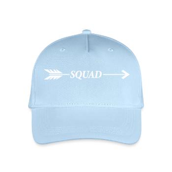 squad pfeil - Kinder Bio Basecap - Hellblau - Vorne