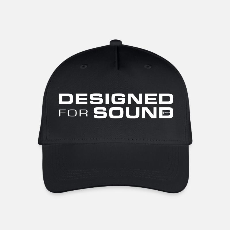 Conçu pour le son - Casquette de baseball bio Enfant - noir