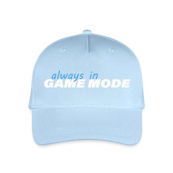TOUJOURS EN MODE JEU - Casquette de baseball bio Enfant - bleu clair - Devant