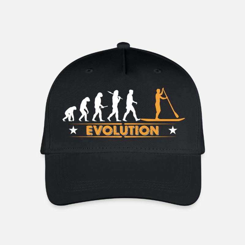 SUP - Stand up paddle - Evolution - Casquette de baseball bio Enfant - noir