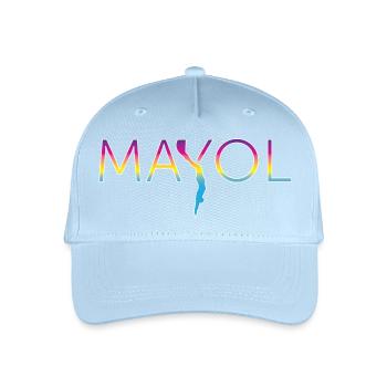 MAYOL – Apnea legend - Organic Kids’ Baseball Cap - light blue - Front