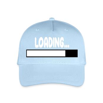 LADEN - Kinder Bio Basecap - Hellblau - Vorne