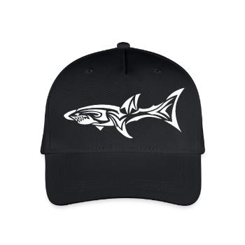 Hai w - Kinder Bio Basecap - Schwarz - Vorne