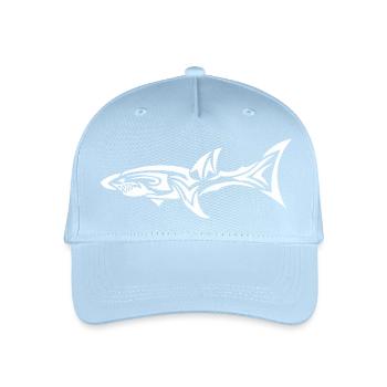 Hai w - Kinder Bio Basecap - Hellblau - Vorne