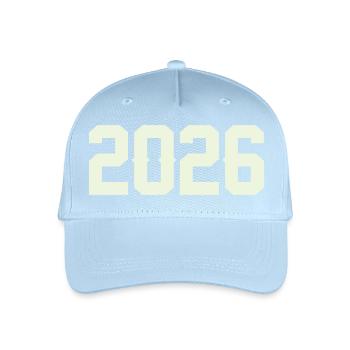 2026 - Kinder Bio Basecap - Hellblau - Vorne