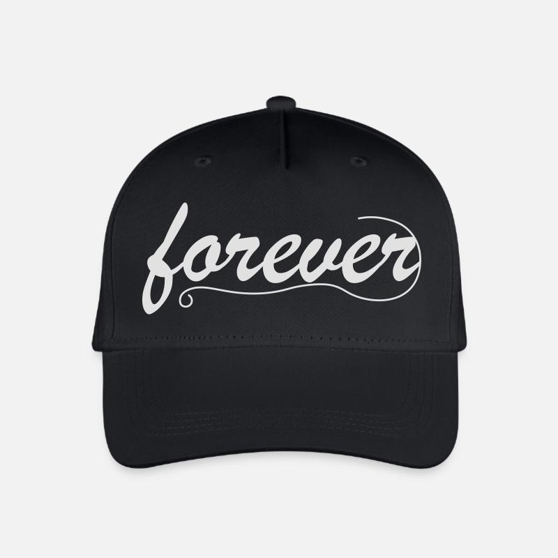 forever - Kinder Bio Basecap - Schwarz
