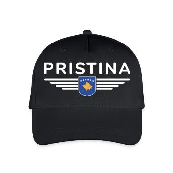 Pristina Kosovo Fan T-Shirt Design - Casquette de baseball bio Enfant - noir - Devant