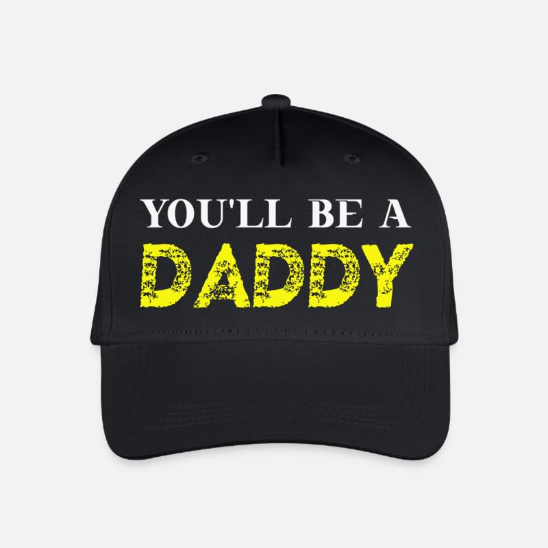 You'll be a daddy Geschenkidee schwanger Vater - Kinder Bio Basecap - Schwarz