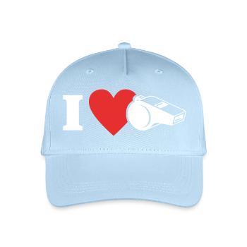 Lifeguards Love Lifeguard Swimmers - Organic Kids’ Baseball Cap - light blue - Front