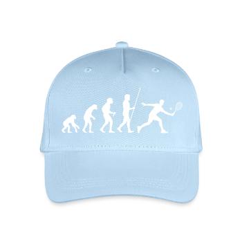 Tennis Evolution - Kinder Bio Basecap - Hellblau - Vorne