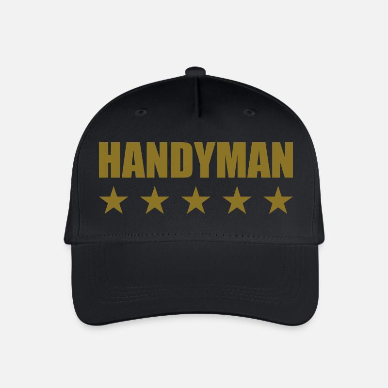 Handyman - Casquette de baseball bio Enfant - noir