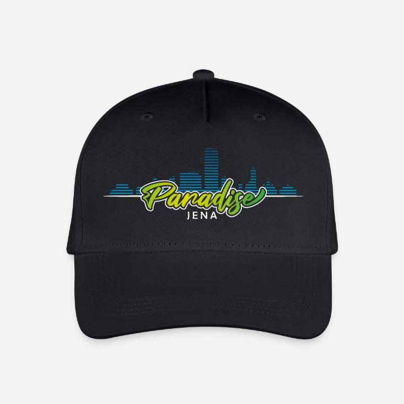 Jena Paradise - Kinder Bio Basecap - Schwarz