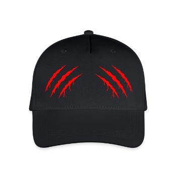 krallen 2 - Kinder Bio Basecap - Schwarz - Vorne