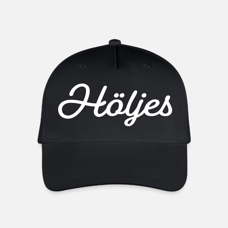 Boîtier blanc - Casquette de baseball bio Enfant - noir