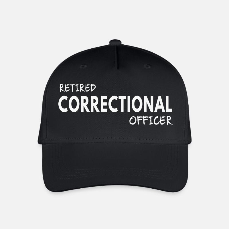Retired Correctional Officer - Organic Kids’ Baseball Cap - black