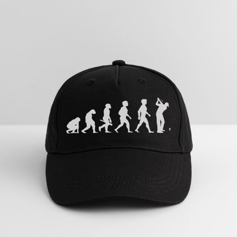 Evolution Golf Golfer Golfer Terrain de golf Casquette de baseball bio Enfant