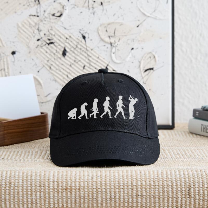 Evolution Golf Golfer Golfer Terrain de golf Casquette de baseball bio Enfant