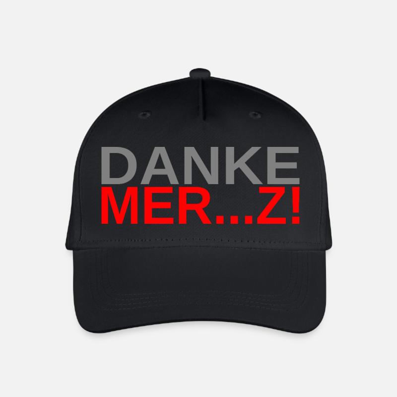 Danke Merz! - Kinder Bio Basecap - Schwarz