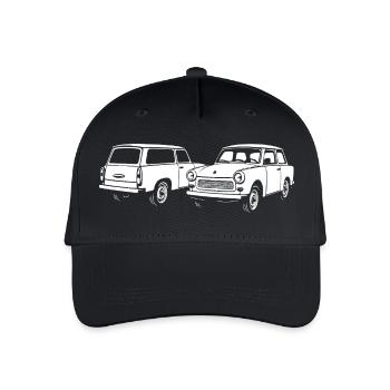 Zweitakter-Ikonen - Kinder Bio Basecap - Schwarz - Vorne
