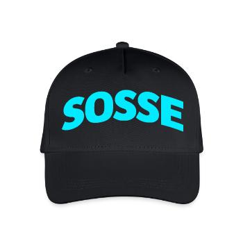 Sosse für immer - Kinder Bio Basecap - Schwarz - Vorne