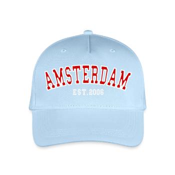 Amsterdam Gründung 2006 - Kinder Bio Basecap - Hellblau - Vorne