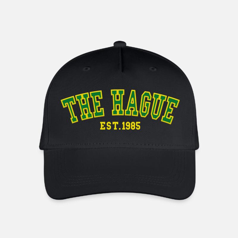 Den Haag Est. 1985 - Kinder Bio Basecap - Schwarz