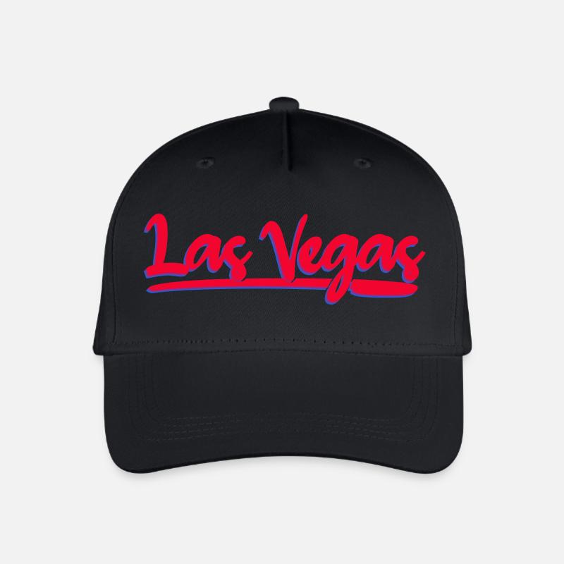 Script néon de Las Vegas - Casquette de baseball bio Enfant - noir