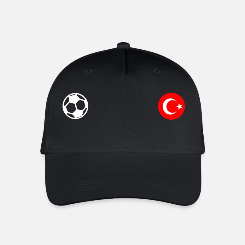 Türkei - Kinder Bio Basecap - Schwarz