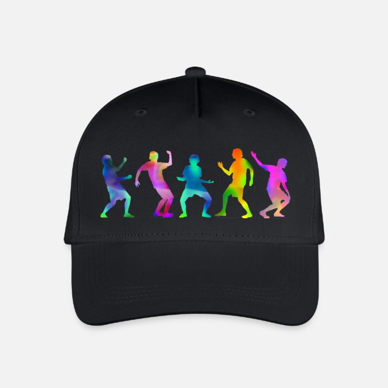 dance - Kinder Bio Basecap - Schwarz