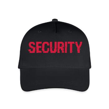 CYBER SECURITY - Organic Kids’ Baseball Cap - black - Front