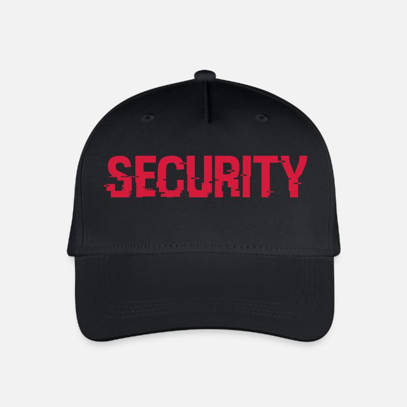 CYBER SECURITY - Kinder Bio Basecap - Schwarz