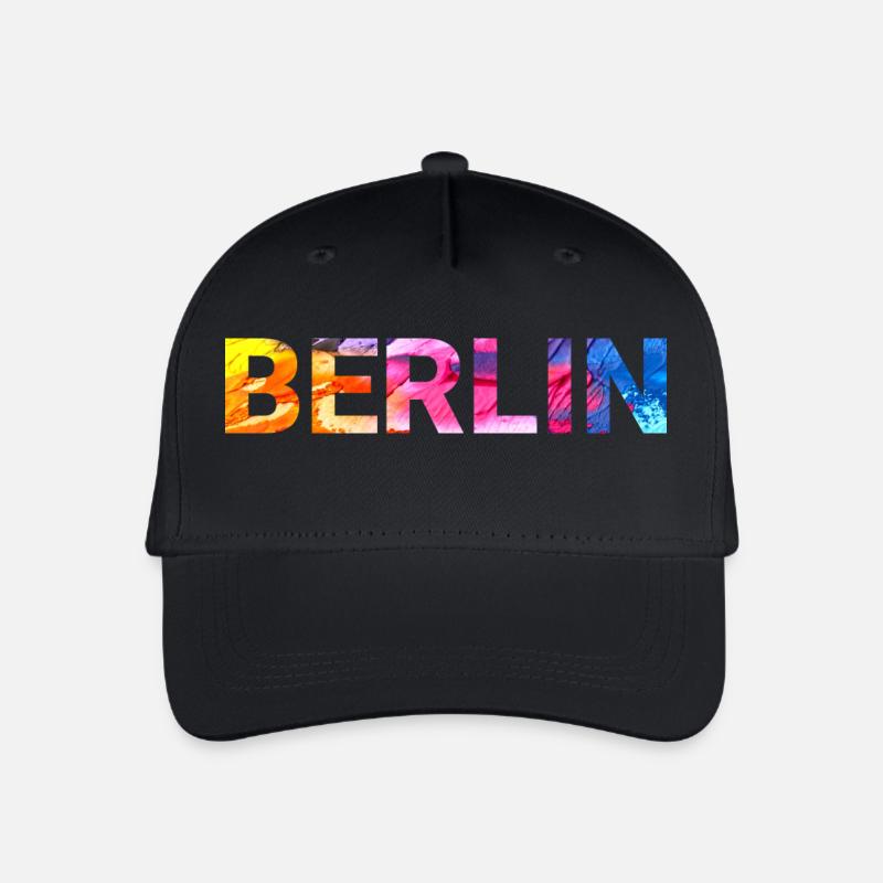 Berlin - Casquette de baseball bio Enfant - noir