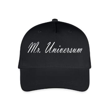 Mr Universe - Organic Kids’ Baseball Cap - black - Front
