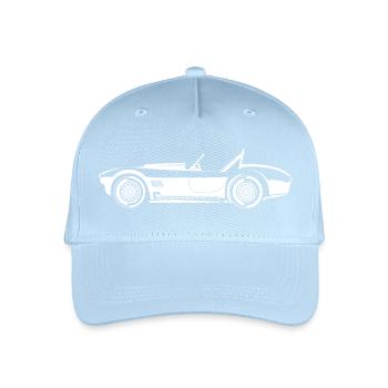 shelby cobra Symbol Illustration Logo icon Grafik - Kinder Bio Basecap - Hellblau - Vorne