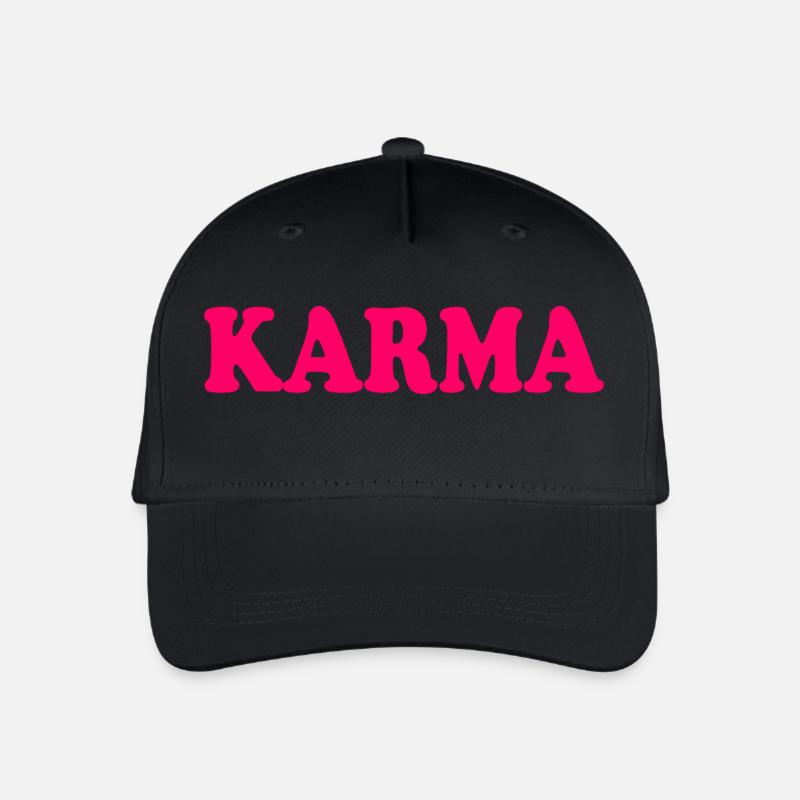 Karma - Kinder Bio Basecap - Schwarz