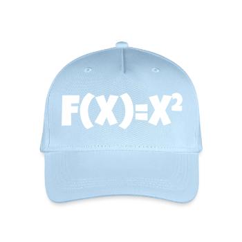 f(x) mathematische Gleichung - Kinder Bio Basecap - Hellblau - Vorne