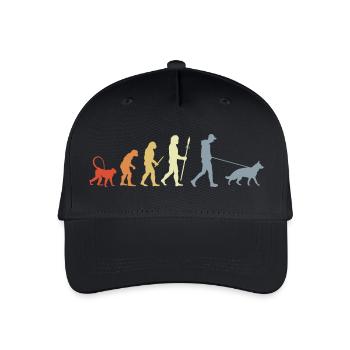 German Shepherd Owner Evolution - Kinder Bio Basecap - Schwarz - Vorne