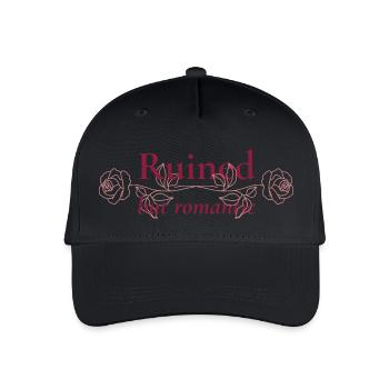 T-shirt ruiné mais romantique – Emotional Soft Girl - Casquette de baseball bio Enfant - noir - Devant