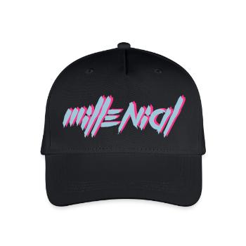 Millennial - La chemise pour la meilleure génération - Casquette de baseball bio Enfant - noir - Devant