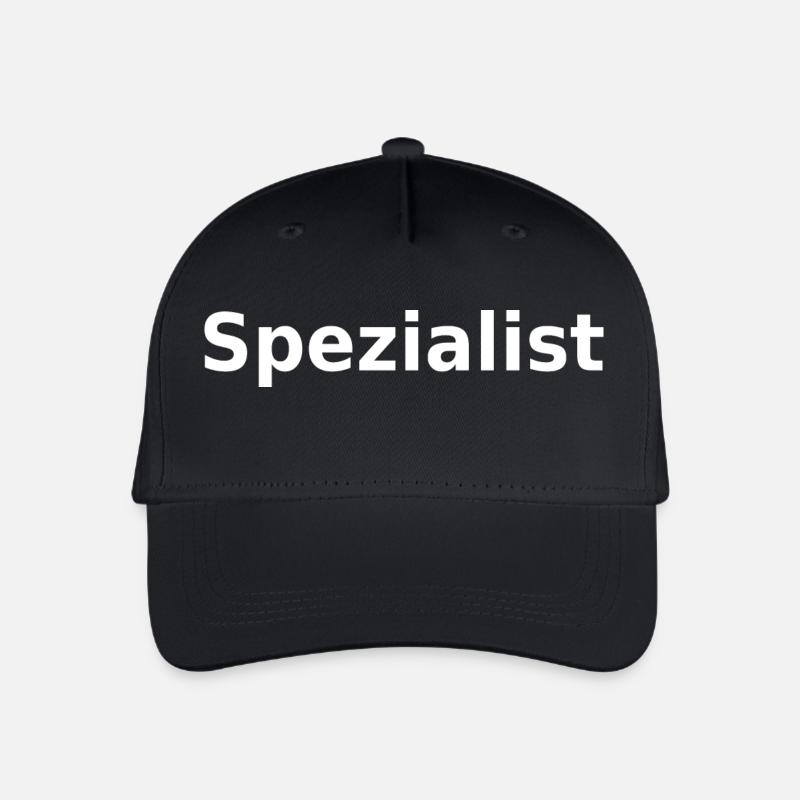 Spezialist - Kinder Bio Basecap - Schwarz
