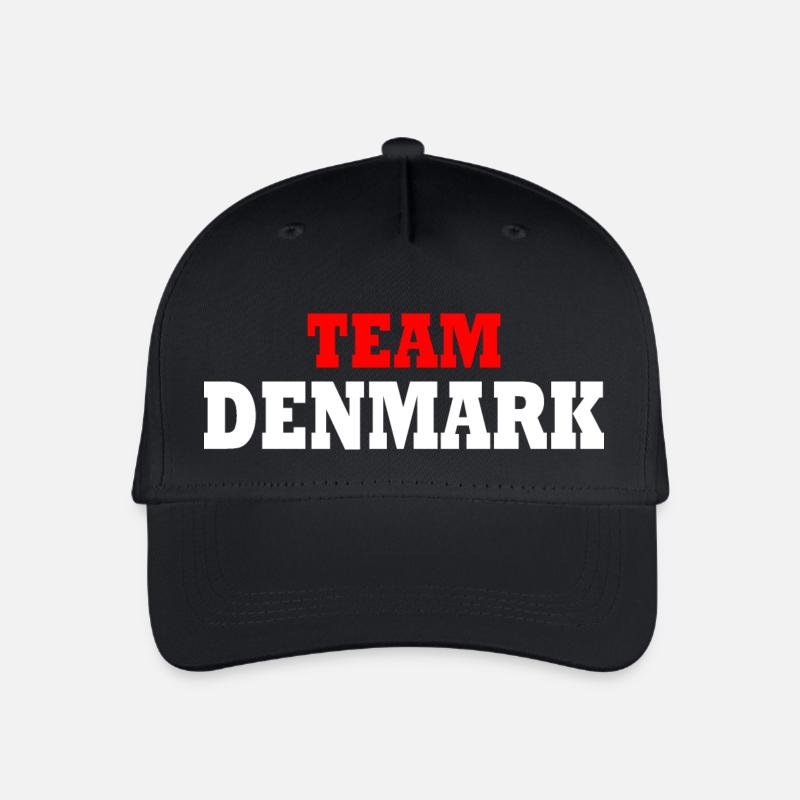 Team denmark - Kinder Bio Basecap - Schwarz