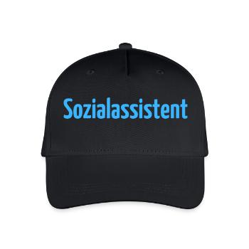 Sozialassistent Pflegeberuf Erzieher Pflege Sozial - Kinder Bio Basecap - Schwarz - Vorne