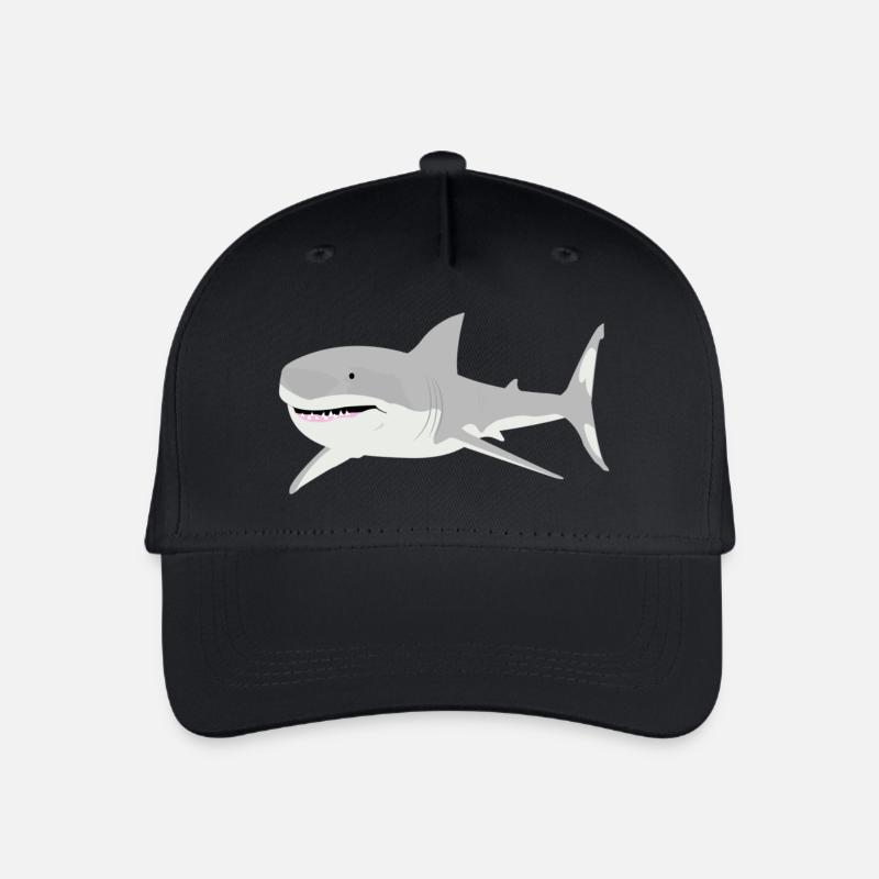 hai - Kinder Bio Basecap - Schwarz