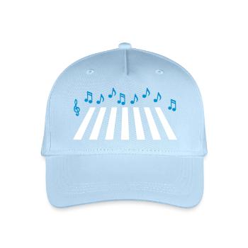 Music Road - Organic Kids’ Baseball Cap - light blue - Front